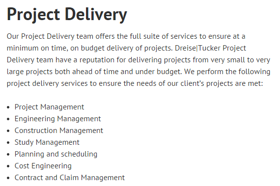 Dreise-Tucker-Engineering-Project-Delivery-Services
